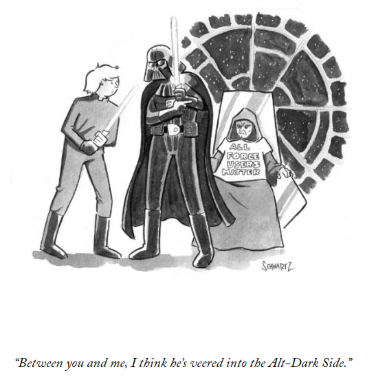 Hoist By Your Own Petard — Via The New Yorker. Someone Please Add