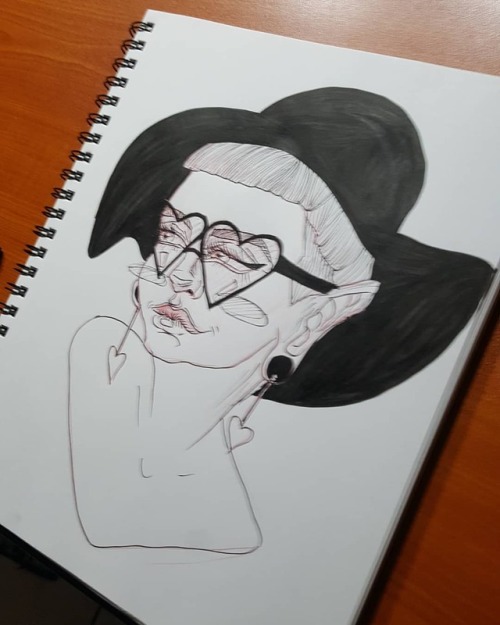 Lil fashion portrait of one of my coven sisters ♡Muse:...