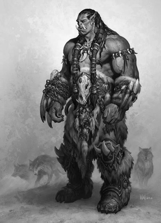 The Concept Art Library — Warcraft (The Movie)- Durotan & the Frostwolf ...