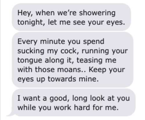 Sexting Sucking - NAUGHTY SEXTS