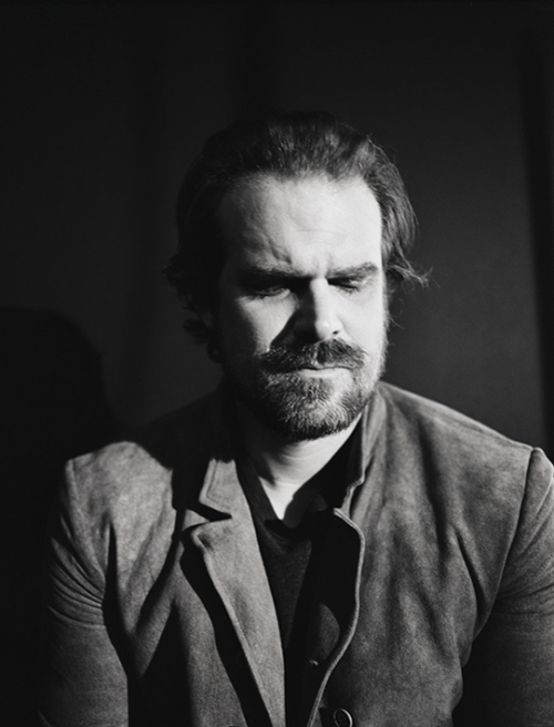 andydwyeer:David Harbour photographed by Andrew Boyle for...