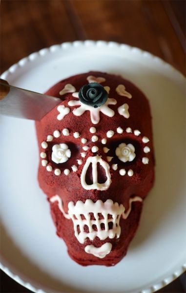 Red Velvet Cakeday Of The Deadsugar Skullcupcakes And Cashmere Red Velvet Cakeday Of The Deadsugar Skullcupcakes And Cashmere