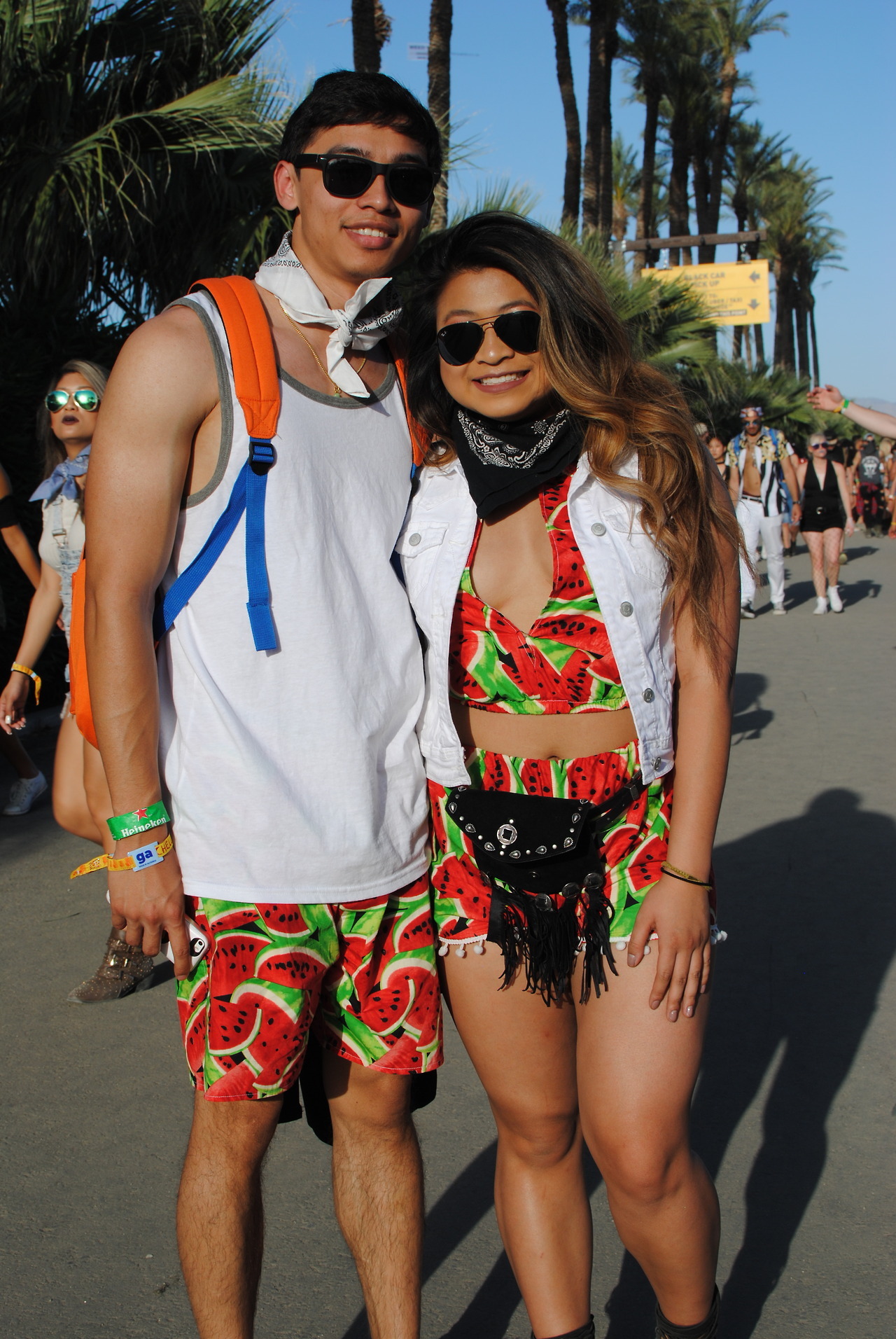 FestFashions \u2014 Couple outfit goals. Coachella, 2017, Weekend 1