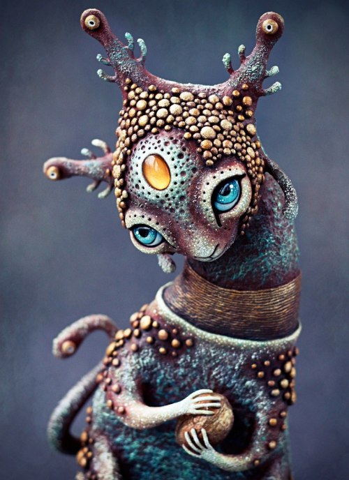 boredpanda:I Create Mystical Creatures That Bring Light,...