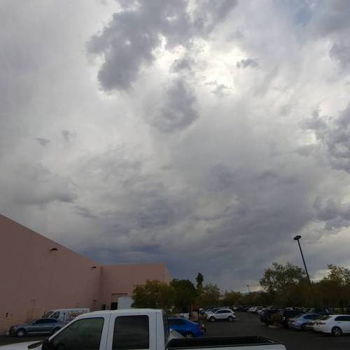 Storm clouds rolling in, Thor must be angry. #clouds #rain...