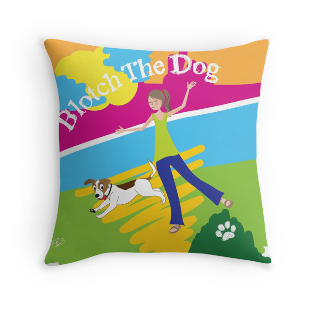 the dog pillow