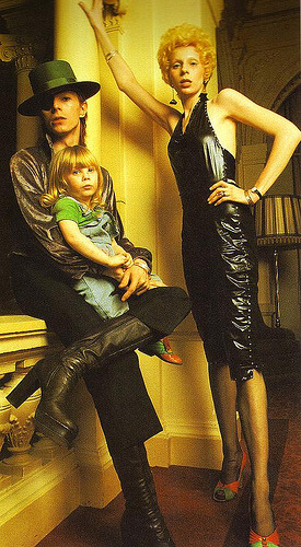 GLAM - Angie, David & Zowie Bowie
