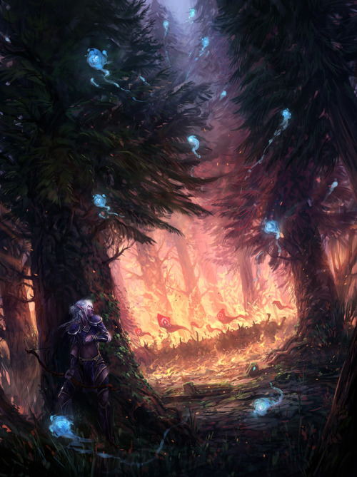 jjcanvas:Another painting for Battle for Azeroth pre-launch...