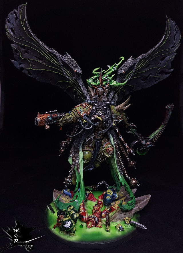 Pathos and Madness — Mortarion Daemon Primarch of Nurgle On A Unique...