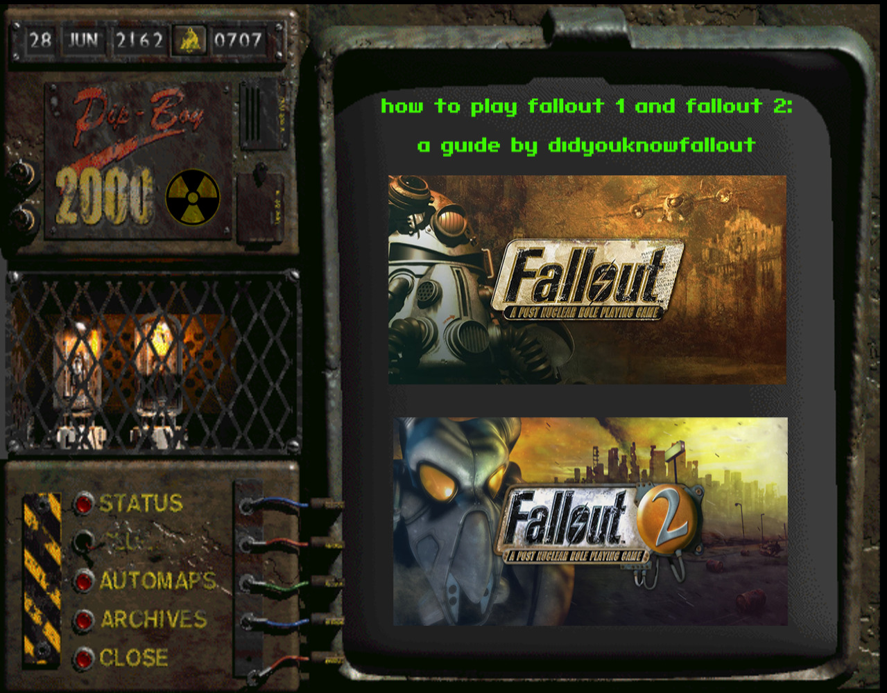 how to play fallout 1 on mac