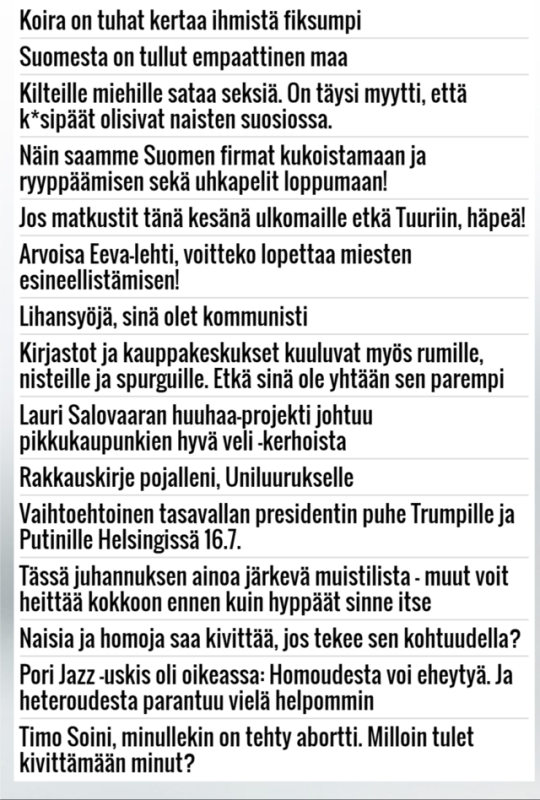 Iso musta paskiaiset