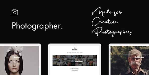 Photographer v2.4.1 – WordPress Theme Nulled