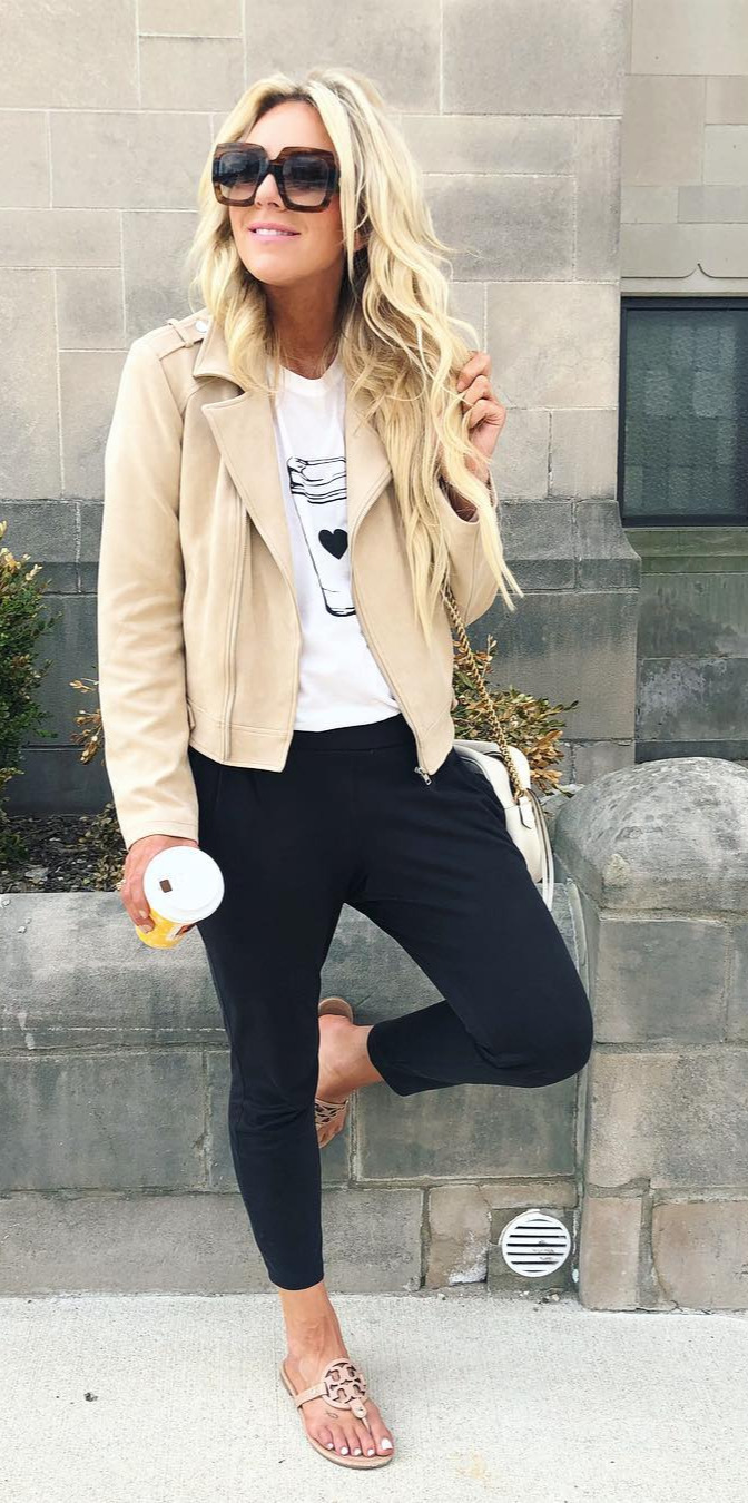 50+ Cozy Outfit Ideas You Need - #Stylish, #Outfit, #Outfits, #Fashionista, #Street Coffee run in the coziest pants that are currently 40% off (linked in my insta stories too My exact tee is from vicidolls but I also linked a bunch of other cute ones here to shop Shop all my looks instantly by following me on the Liketoknowit App:  