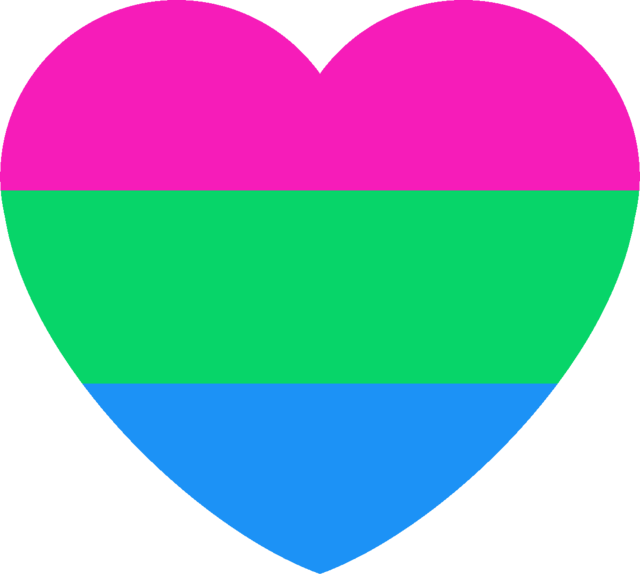 polyamorous and gay pride flags header