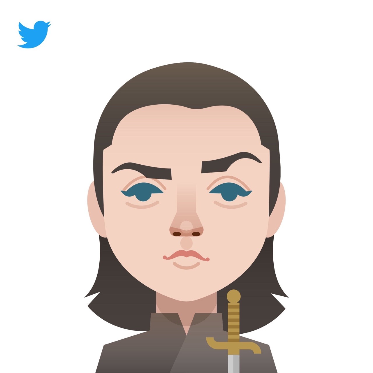 Maisie Williams Is Bae Closer Look At The Arya Stark Emoji On