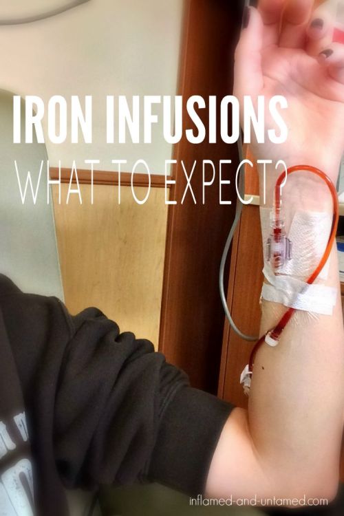 Iron Infusion For Iron Deficiency Anemia In IBD:... - Inflamed And Untamed