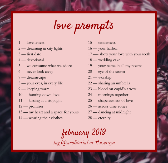 A Postcard No Return Address Love Prompts For February Tag