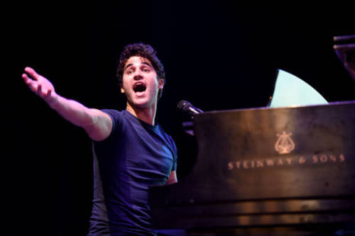 d-criss-news:Darren Criss performs onstage during the 4th...