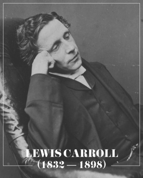 Today marks the 122nd anniversary of Lewis Carroll's death....