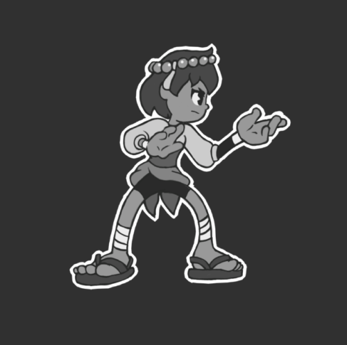 mellowmarz:Indivisiblerpg style exercise pt.1 Ajna X Something...