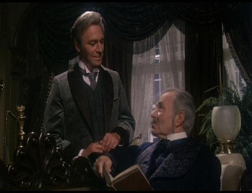 Flammentanz • Christopher Plummer as Sherlock Holmes and James...