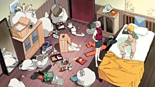 milkshake-fairy:Naruto’s room aesthetic 