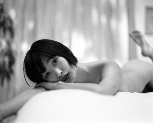 andrewmillerfilm:Miki Hamano on film.  Shot with Mamiya...