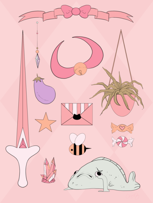 bee and puppycat aesthetic pastel pink cute art digital art cartoon hangover fan art puppycat i drew a thing