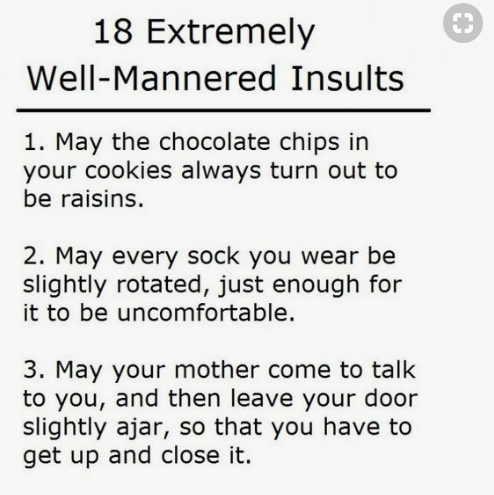 Image result for funny insults