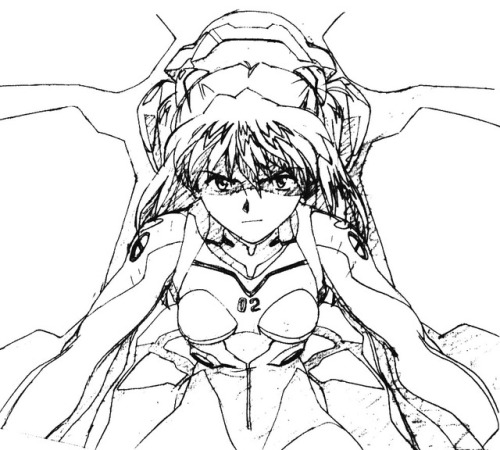 immloveanime:Groundwork of Evangelion Art Book