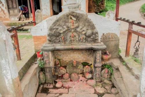 Street shrine at Nepal