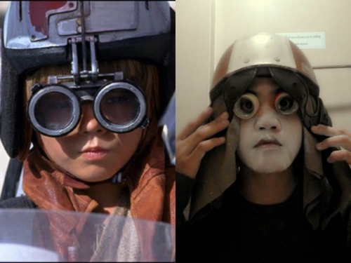 kotakucom:Low-cost cosplay. Oh boy.Some sorta genius