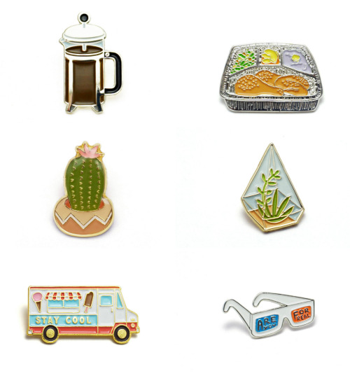 lesstalkmoreillustration:Enamel Pins By Luckyhorsepress On...