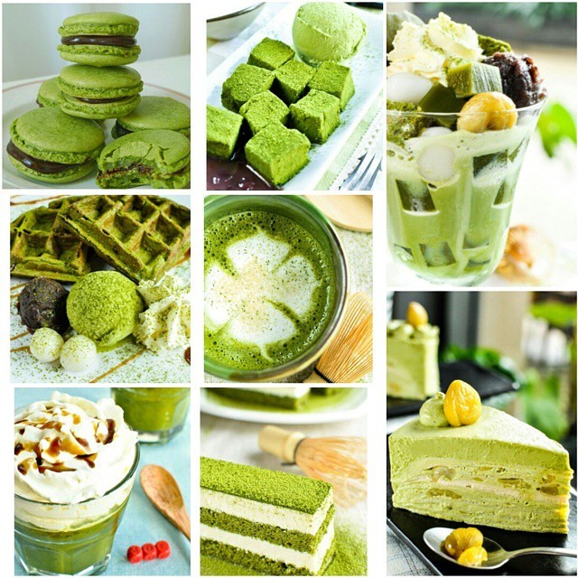 16 Matcha Green Tea Dessert Recipes So You Can Drink Your Tea And Eat It Too! http://snip.ly/as7sx