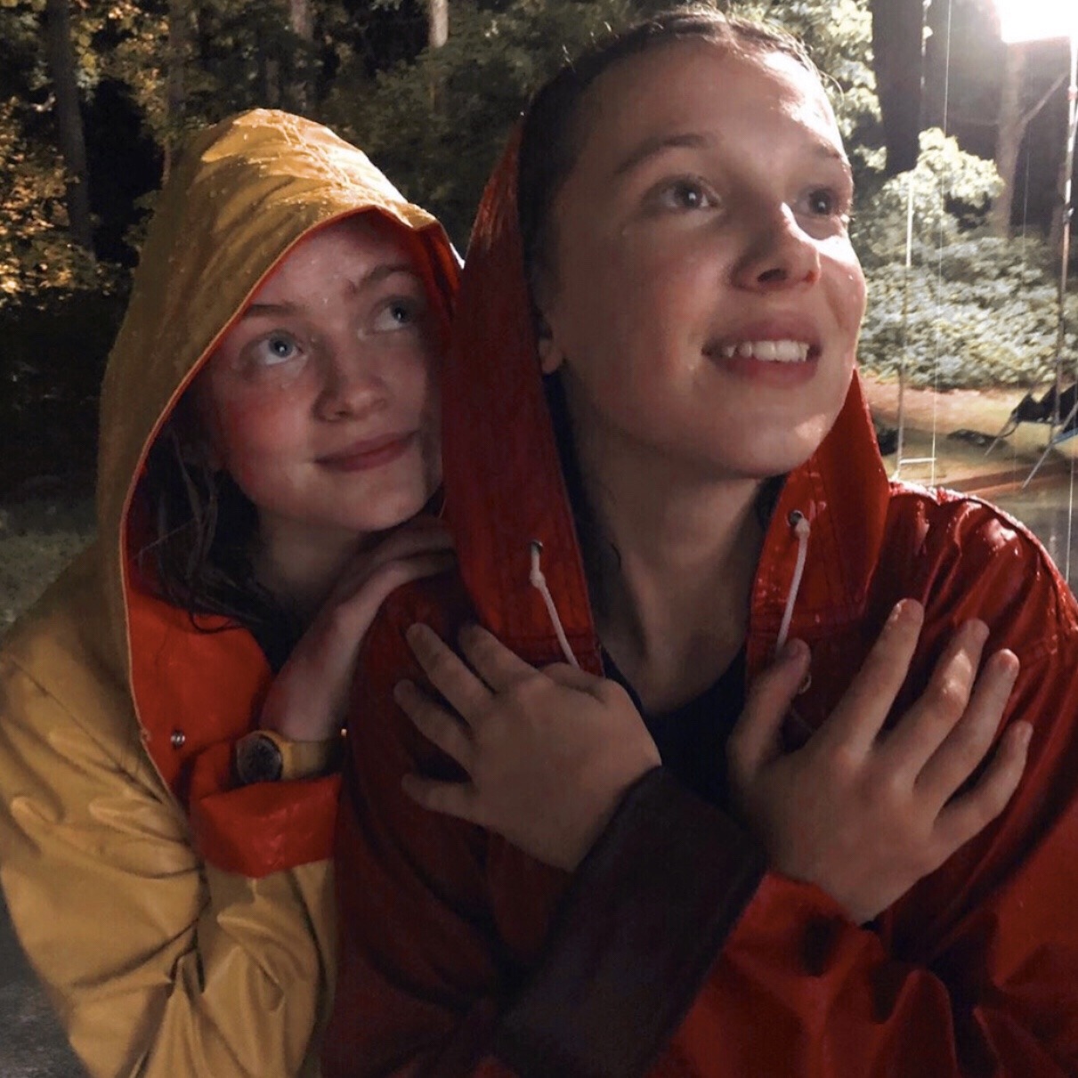 faith — sadie sink and millie bobby brown icons ! like or...