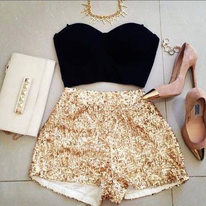 outfits party outfit girly outfits ootd outfit of the day love girly sparkles girl gold party flawless