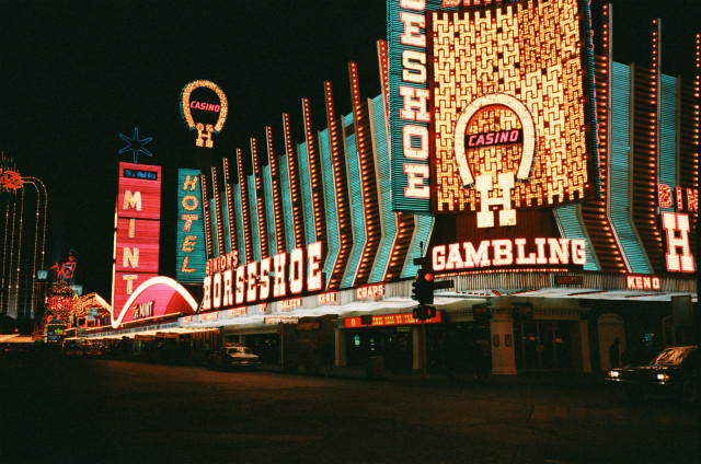 Vintage Las Vegas — Downtown Las Vegas, January 1987. Photos by John...