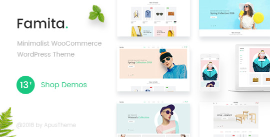 Famita v1.19 - Minimalist WooCommerce WordPress Theme Nulled