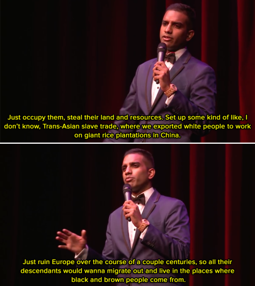 browngirlsgang:micdotcom:Watch: Comedian Aamer Rahman’s...