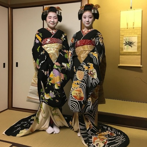 gion-east:Omisedashi: October 4th,2018: Maiko Kanochiyo and...