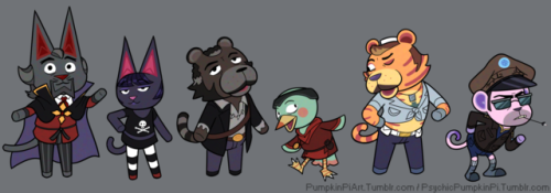 pumpkinpiart:Animal Bros? Venture Crossing? I don’t know what...