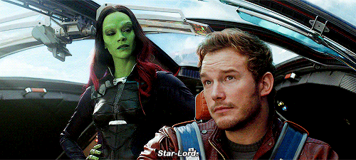 The Sweet Kiss of Death. • gamora: So, what should we do next? Something...