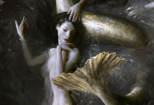 megarah-moon:“Mermaids Of Gold” byGal Or