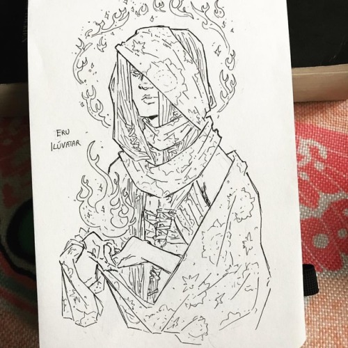 ladynorthstar:first day of #silmariltober ! Eru Ilúvatar, “He...