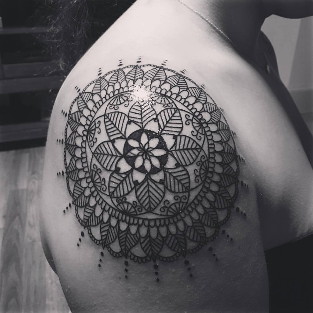Mandala, meaning circle, is a spiritual symbol in Indian religions, in which it represents the universe. It represents the nature of the Pure Land, of the Enlightened mind. It is a symbol of unity and focus, of coming together. The lotus at the...