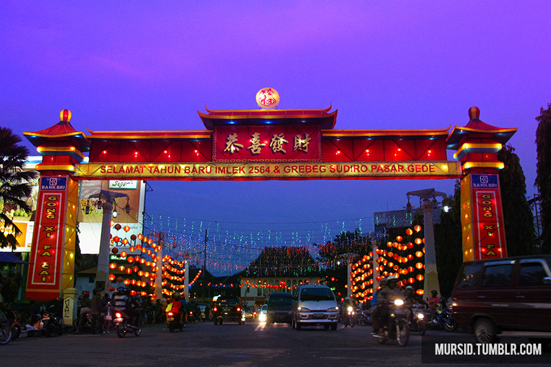 Gong Xi Fa Chai. Kampung Sudiroprajan di kawasan... - Setiyo Mursid