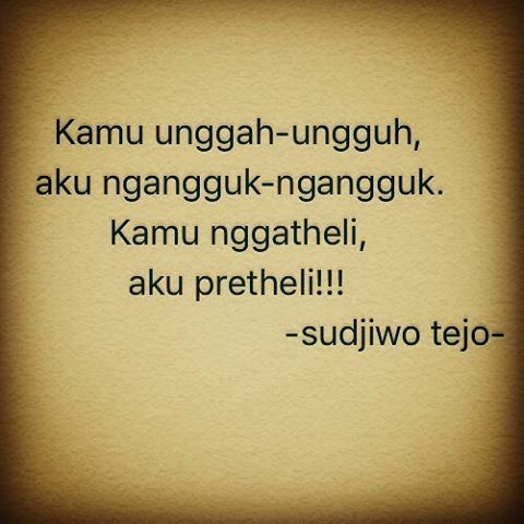 Sebuah Blografi Salah Satu Prinsip Mbah Sujiwotejo Sebagai