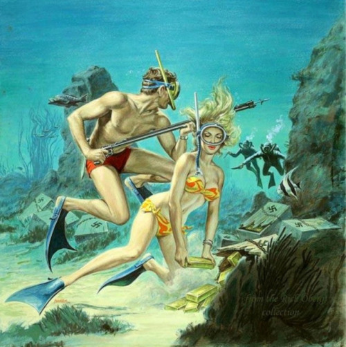 notpulpcovers:Painting by Earl Norem https://flic.kr/p/2e3WUKH