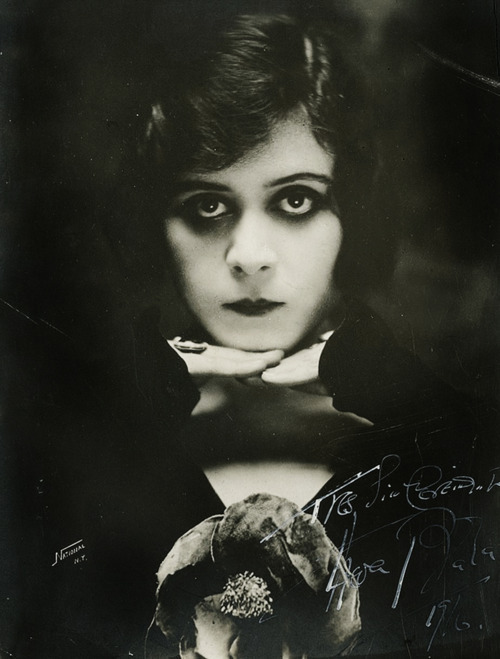 Portrait of Theda Bara “The Vamp”, 1910’s