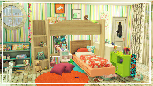 Laznye - Kids Bedroom | Sims 4 Thanks to all the CC...